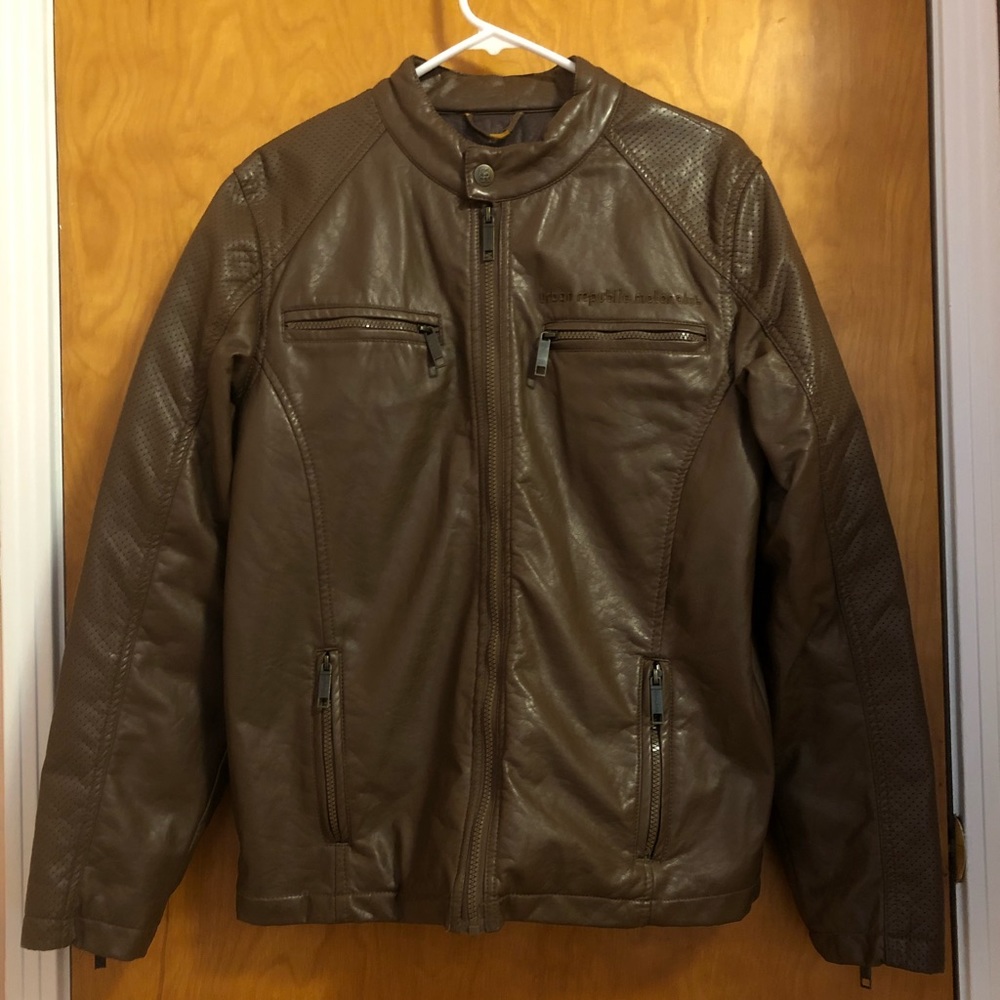 Urban Republic Faux Leather Biker Jacket